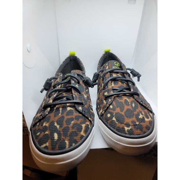 Sperry Crest Vibe Animal Print Sneakers - Picture 3 of 7